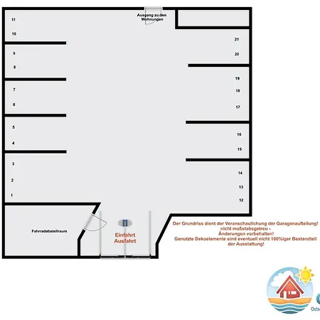 公寓 Residenz Hansehof Whg 20 